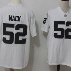 oakland raiders 52 khalil mack football jersey legend white