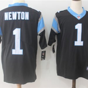 carolina panthers 1 cam newton football jersey legend black