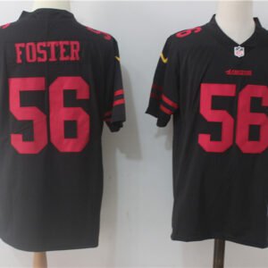 san francisco 49ers 56 reuben foster football jersey legend black