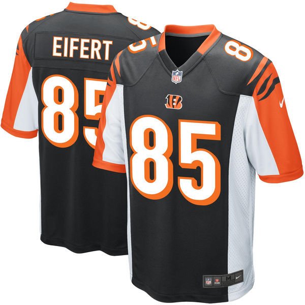 cincinnati bengals 18 a.j. green football jersey black (copy)