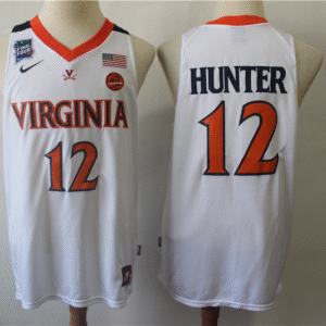 nike virginia cavaliers 5 kyle guy basketball jersey white (copy)